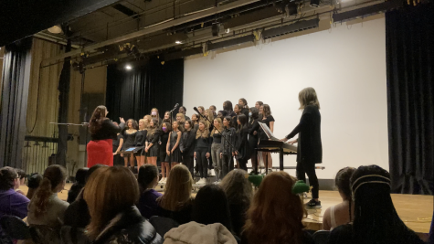 One of GALAs choirs performs at the show.